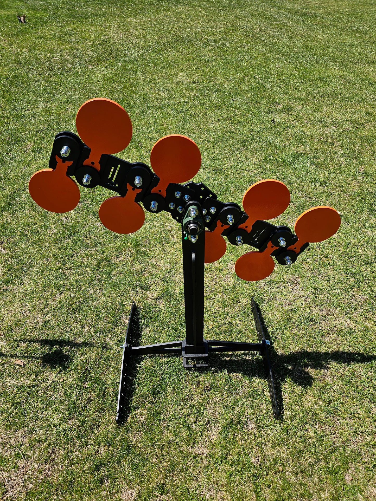 "Doc Ock" 8 Target Spinning Plate Rack - 3/8" AR500