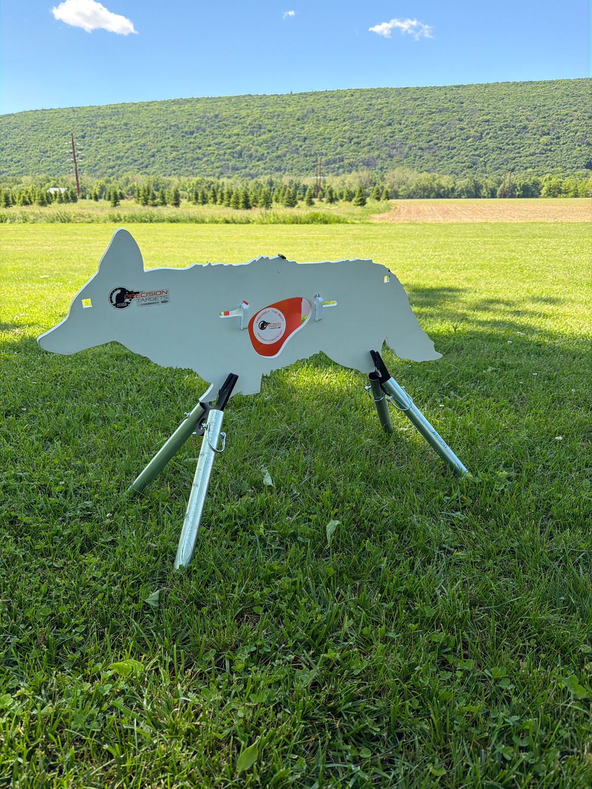 Coyote AR500 Steel Reactive Target with Stand