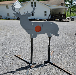 Life Size Deer Targets with reactive Vitals -  AR500 Targets