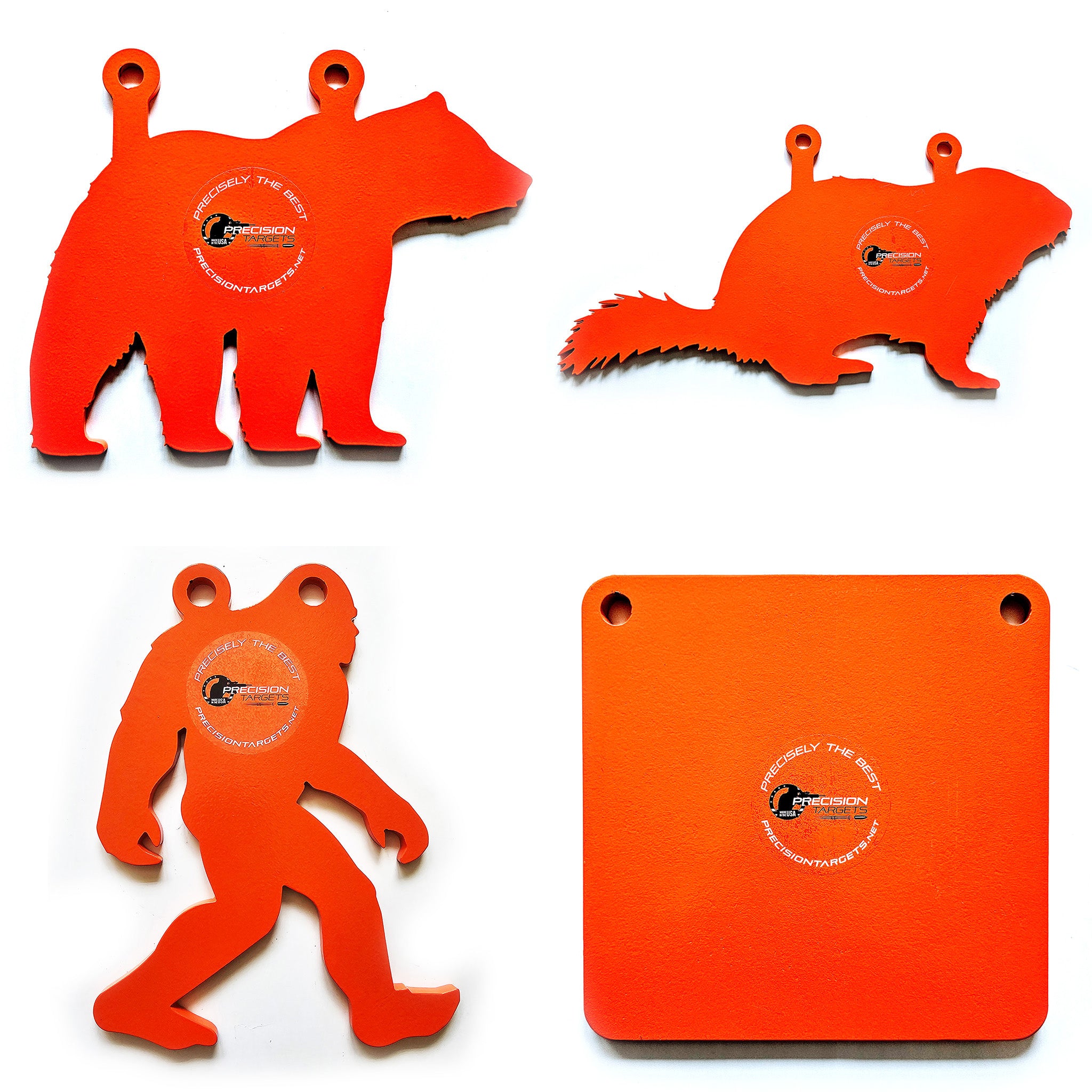 Gong Target Pattern AR500 Steel Targets Made in USA | Precision Targets