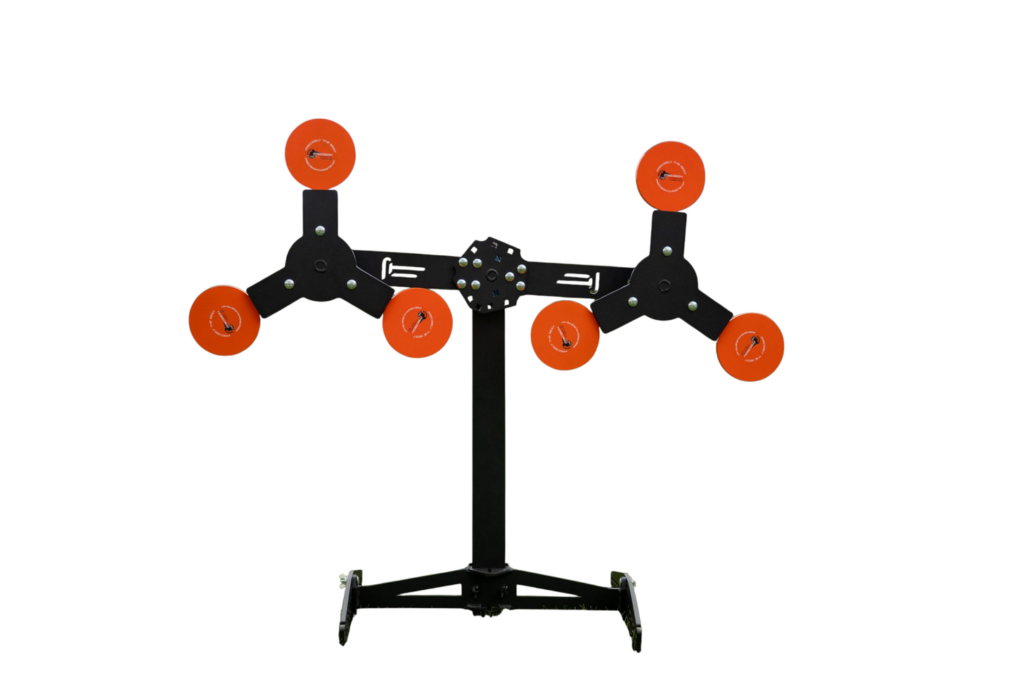"Triple Trouble Triangle" 6 plate - 3/8" Double Revolving Plate