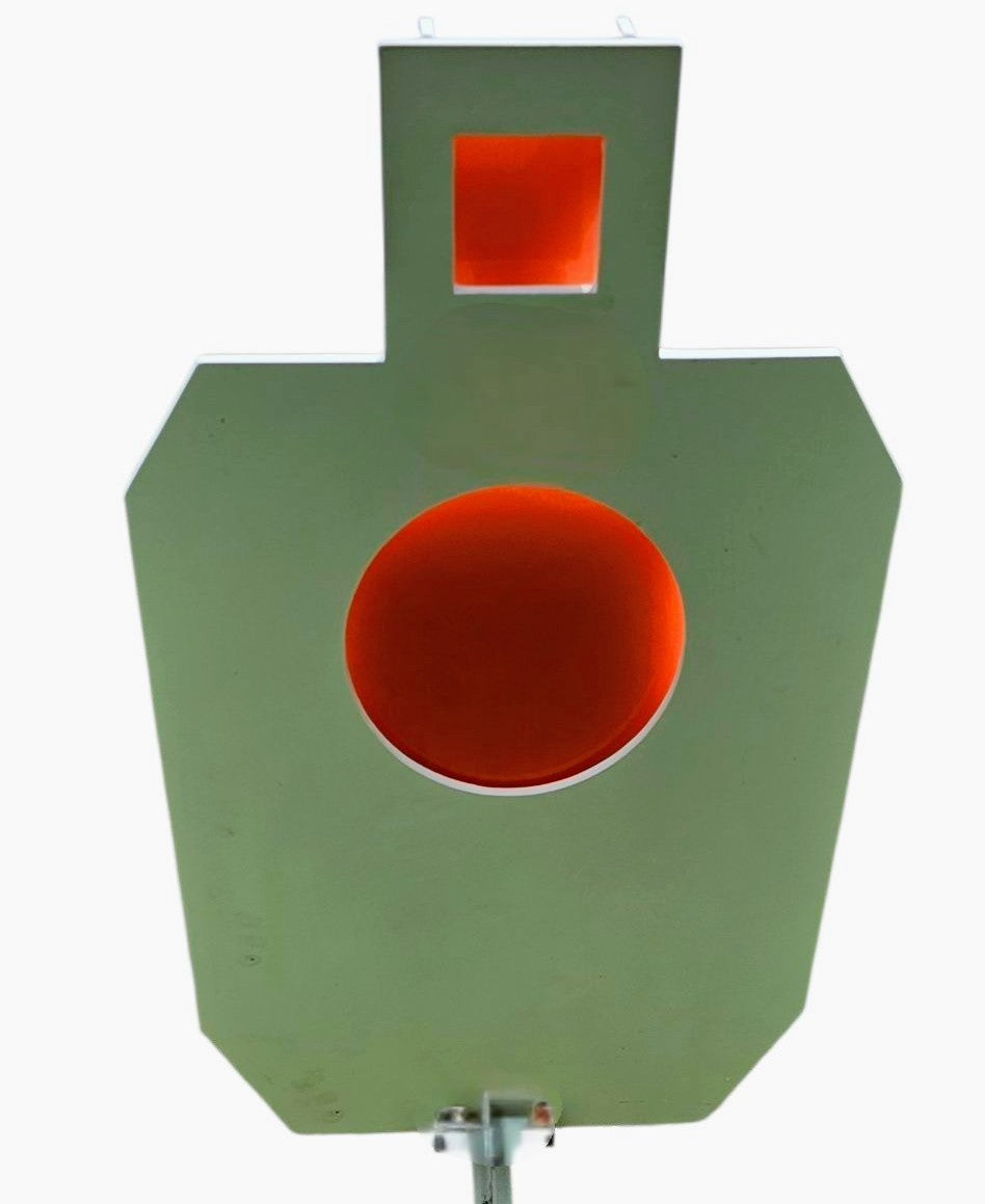 IDPA/IPSC Target- Head and Center Mass Reactives