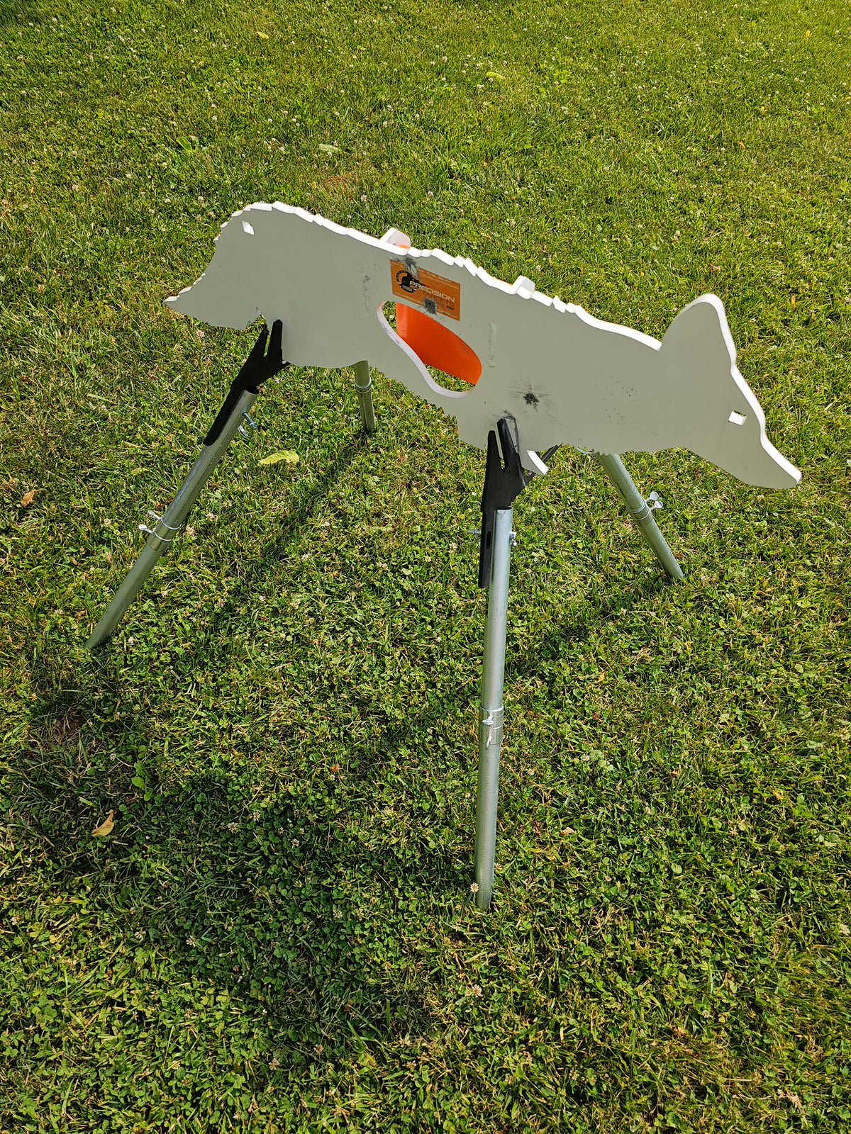 Coyote AR500 Steel Reactive Target with Stand
