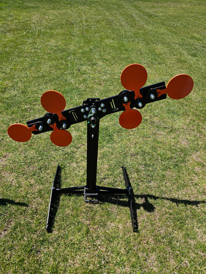 "Double Triple Threat" 6 plate - 3/8"