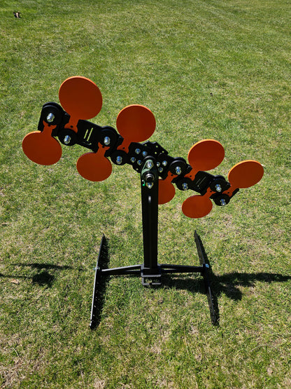 "Doc Ock" 8 Target Spinning Plate Rack - 3/8" AR500