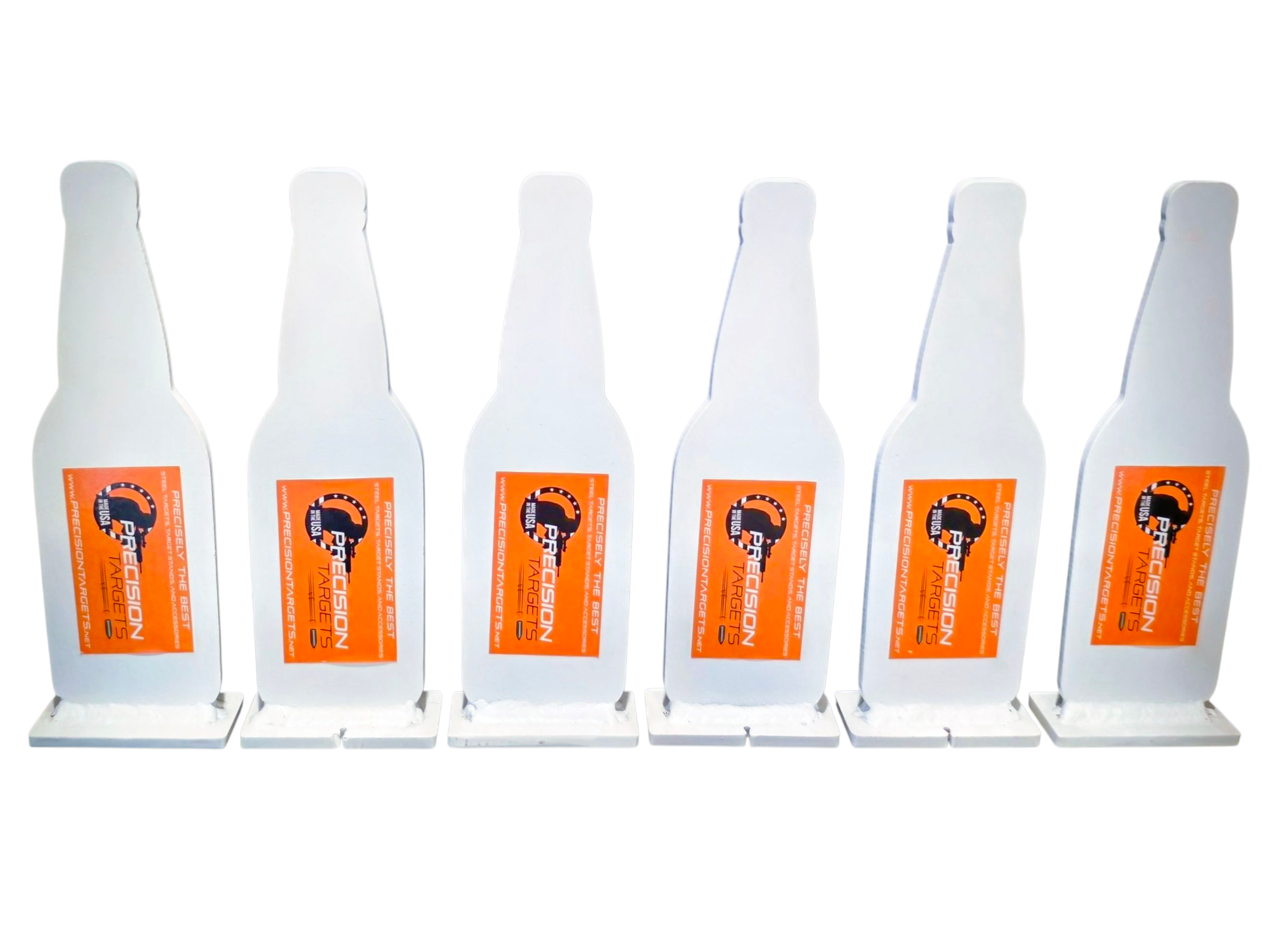Beer Bottles six pack (set of 6) – Precision Targets