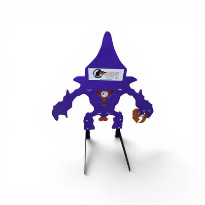 Gun Drummer Alien Reactive AR500 Steel Target with Stand & Resetting Vitals