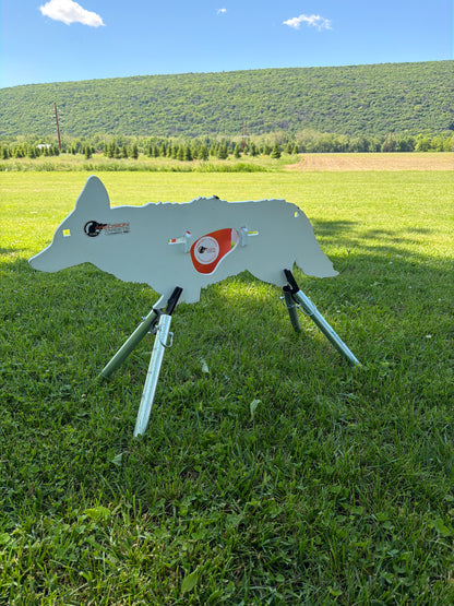 Coyote AR500 Steel Reactive Target with Stand
