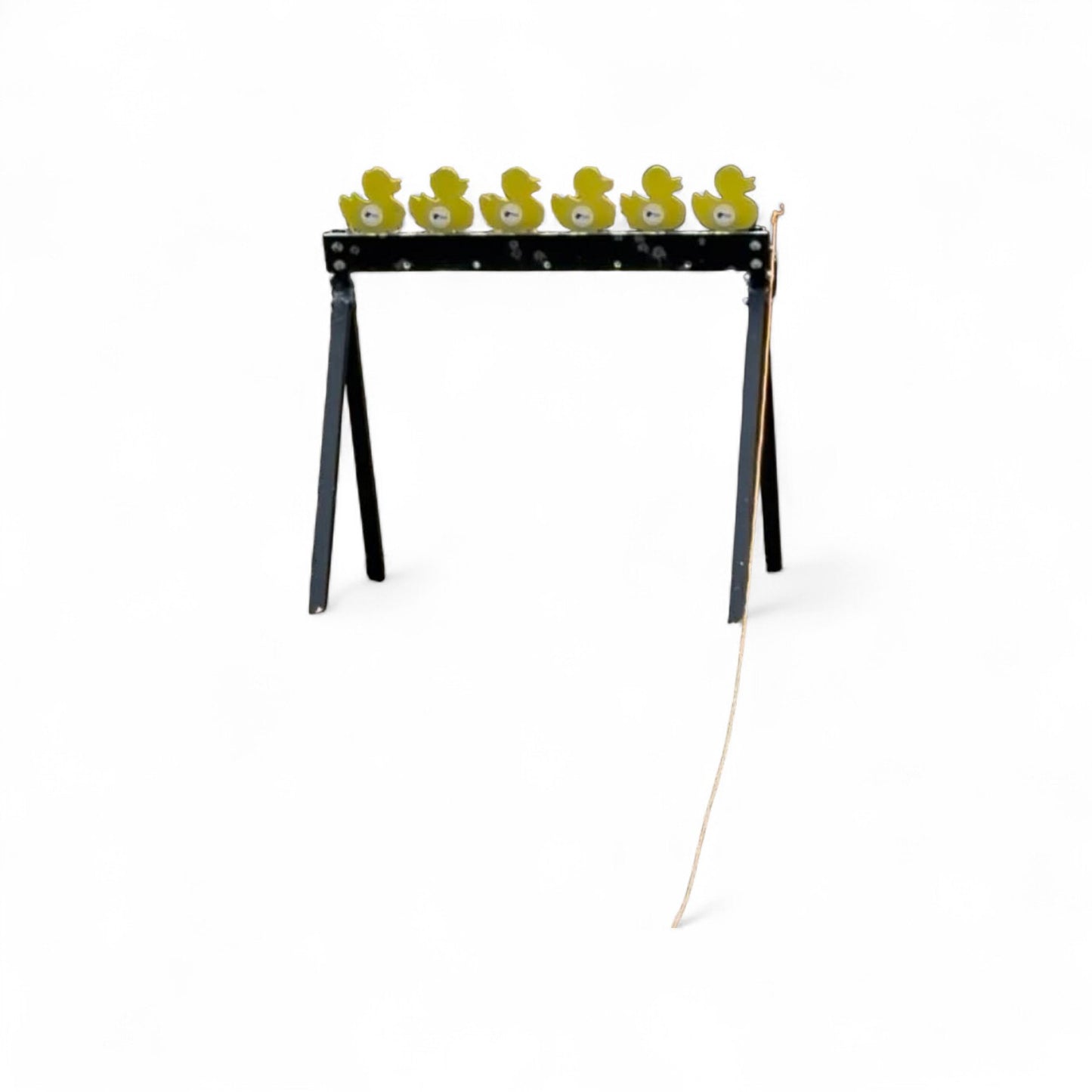 AR500 Steel KYL Plate Rack Target – 6 Know Your Limits Targets, Heavy Duty KYL Resetting Shooting Target System for Pistol & Rifle