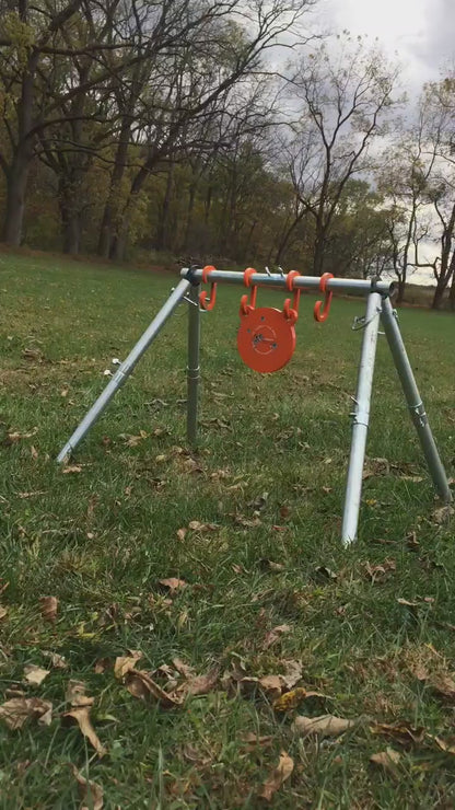 3/8" AR500 Steel Gong Target – Round Shooting Target for Rifle & Pistol – Durable, USA Made