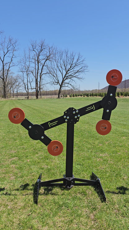 "Double Trouble" 4 Plate - 3/8" Double Revolving Plate