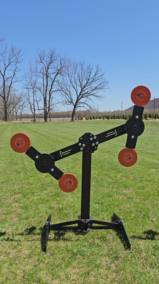 "Double Trouble" 4 Plate - 3/8" Double Revolving Plate